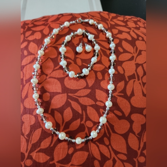 Freshwater pearls set - Picture 2 of 4